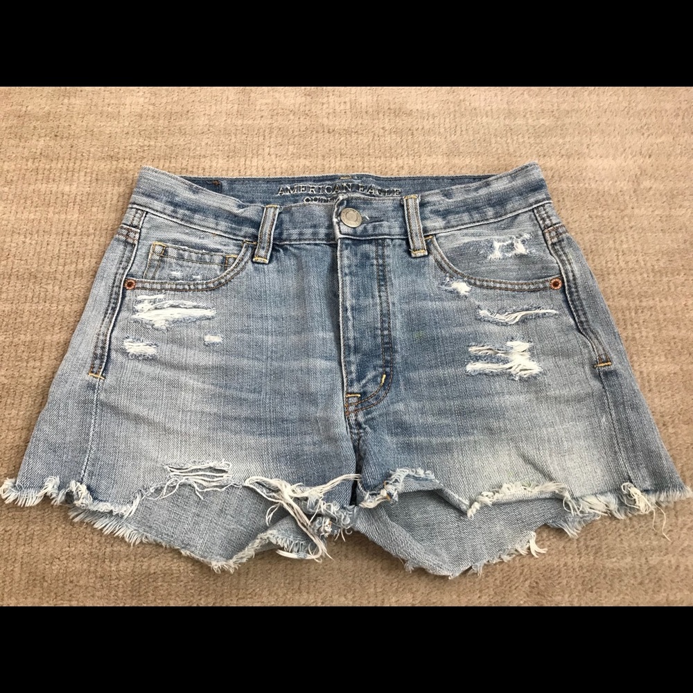american eagle jean shorts